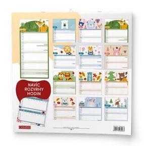 Wandkalender - Familienplaner